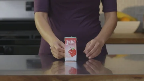 Juice Box 스톡 동영상 105330505