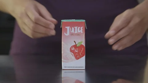 Juice Box 스톡 동영상 105330649