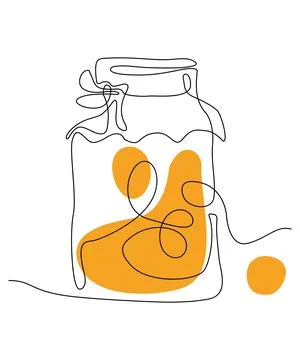 Juice can. Stock Illustration