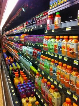 Juice Choices Stock Photos