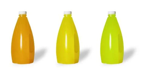Juice  drinks with different flavors isolated Foto stock