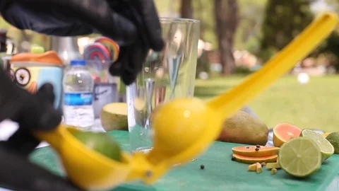 Juice Video stock 123729433