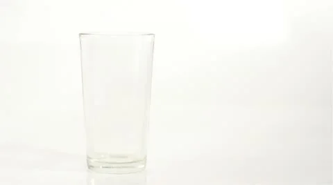 Juice gets into in glass Stock Footage 10174847