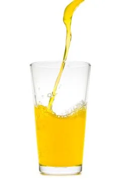 Juice in glass Foto stock