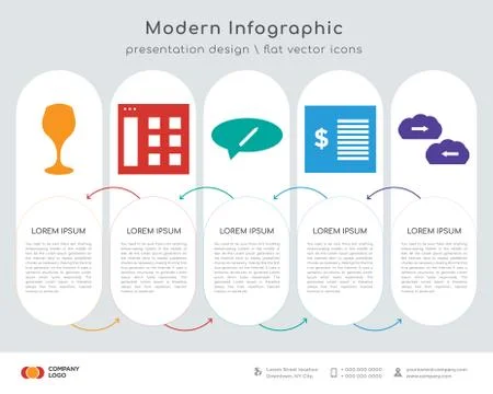 Juice infographics design イラスト素材