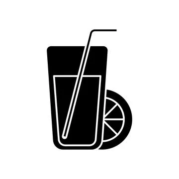 Juice lemon icon. Simple diet icons for ui and ux, website or mobile application Stock Illustration