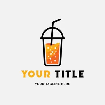Juice Logo Stock Illustration