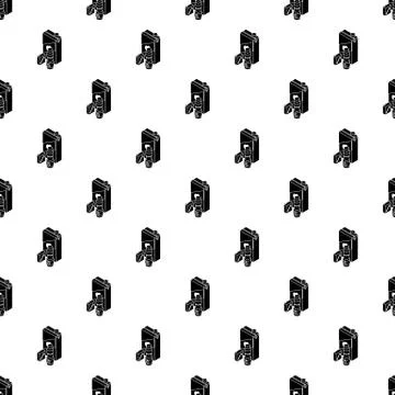 Juice pack pattern seamless Stock Illustration