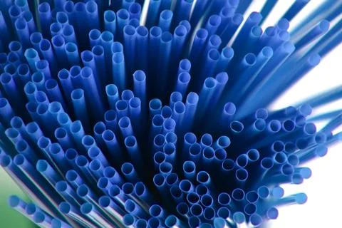 Juice straws abstract background for bars Stock Photos