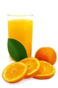 Juice of tangerines Stock Photos