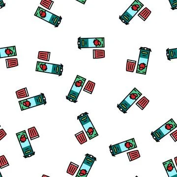 Juice tomato vector seamless pattern Illustrazione stock