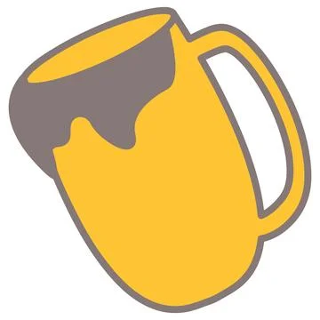 Juice vector icon illustration Stock Illustration