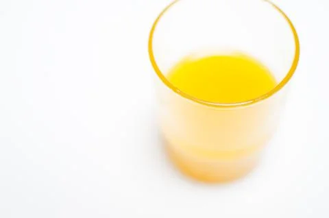 Juice on the white background Stock Photos