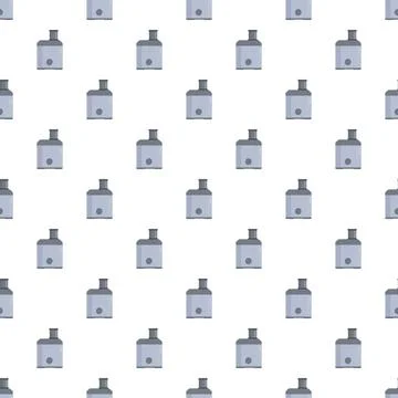 Juicer appliance pattern creating seamless kitchen background Stock Illustration