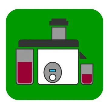 The juicer icon Stock Illustration