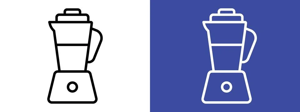 Juicer icon logo set vector Stock Illustration