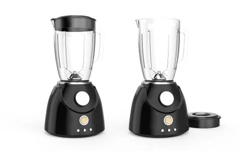 Juicer mixer mockup set Stock Photos