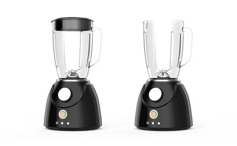 Juicer mixer mockup set Stock Photos