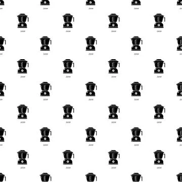 Juicer pattern vector seamless Stock Illustration
