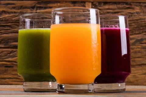 Juices Foto stock