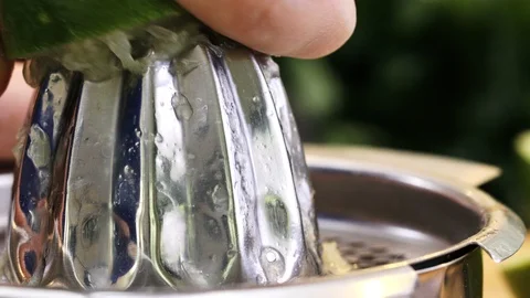 Juicing Limes Video stock 91820971