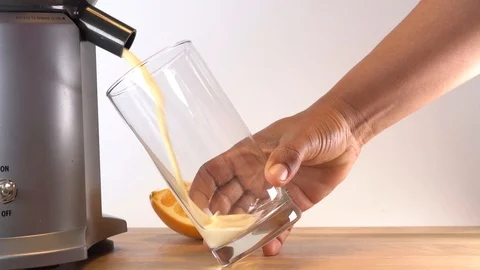 Juicing orange Stock Footage 124444302