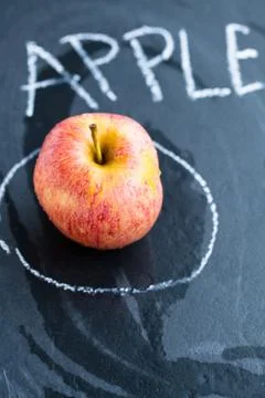 Juicy apple Foto stock