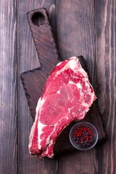 Juicy beef steak with pepper 写真素材