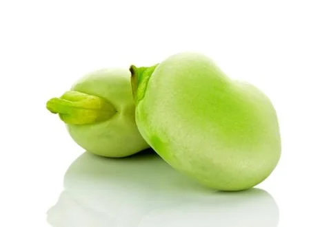 Juicy broad bean Stock Photos