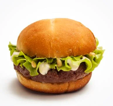 Juicy burger Stock Photos