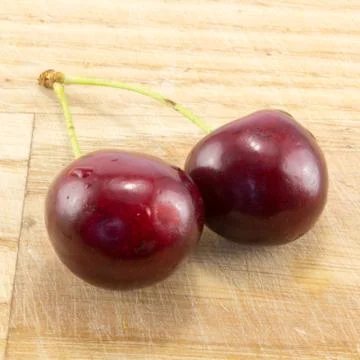 Juicy cherry Stock Photos
