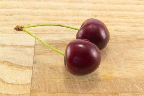 Juicy cherry Stock Photos