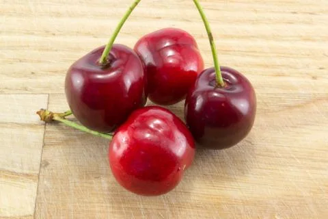 Juicy cherry Stock Photos