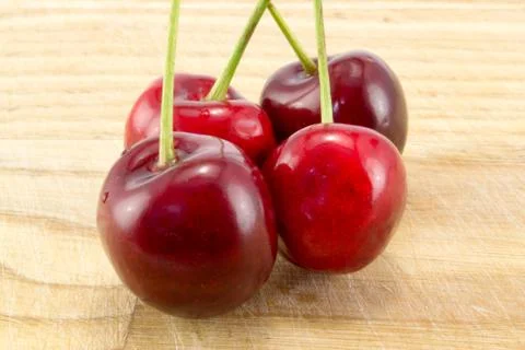 Juicy cherry Stock Photos