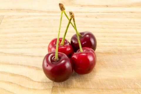 Juicy cherry Stock Photos