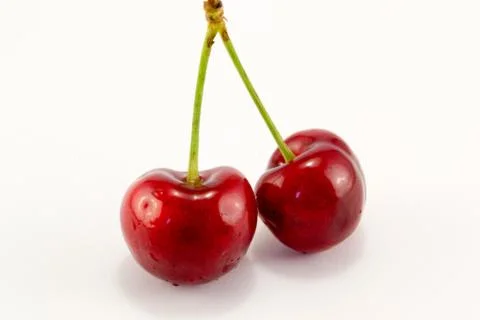 Juicy cherry Stock Photos