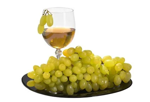 Juicy grapes on an isolate 스톡 사진