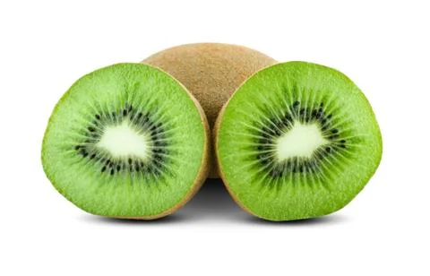 Juicy green kiwi Foto stock