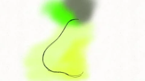 Juicy Hand-Drawn Pear Animation | Bright Fresh Fruit Loop Stock Footage 334577203
