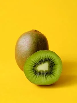 Juicy kiwi fruit Stock Photos