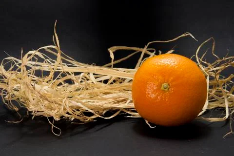 Juicy mandarin Stock Photos