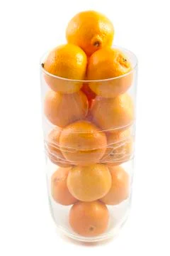 Juicy mandarin Stock Photos