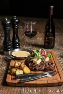 Juicy meat Stock Photos