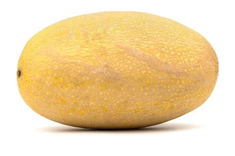 Juicy melon on a white background. Isolate. Stock Photos