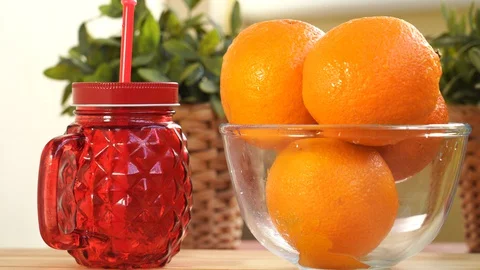 Juicy orange 動画素材 129180348