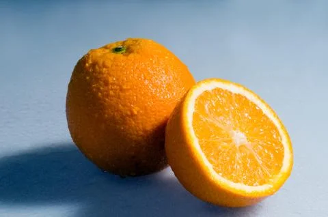 Juicy orange Stock Photos
