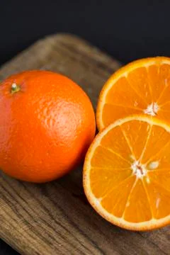 Juicy orange Stock-Fotos