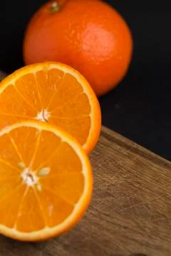 Juicy orange Stock-Fotos