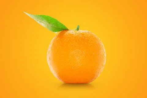 Juicy orange Stock Photos