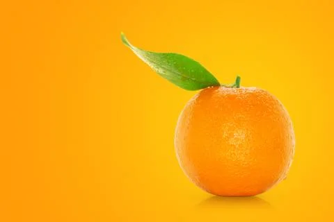 Juicy orange Stock Photos